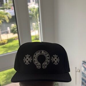 Chrome Hearts Black Cap